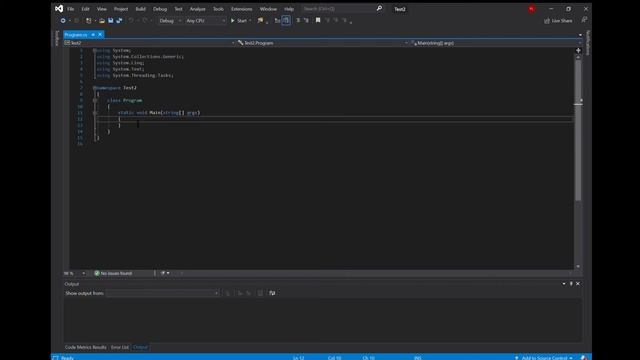 Creating console application for C# (C sharp) in visual studio 2019 and printing Hello World смотреть онлайн
