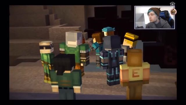 DanTDM Vs BroTeamPill Reactions To Pig Dying In Minecraft Story Mode