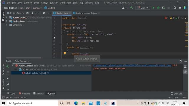 hashCode( ) method in java with full explaination смотреть онлайн