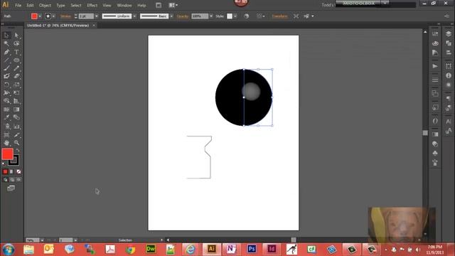 Create 3D Effects in Illustrator CS6 - Sphere and Vase Example смотреть онлайн