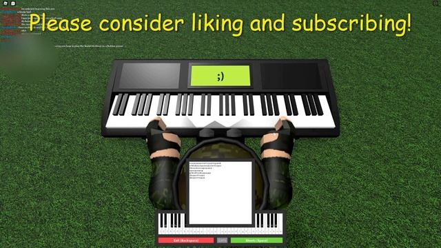 How to play the SOVIET ANTHEM on ROBLOX PIANO!!! смотреть онлайн