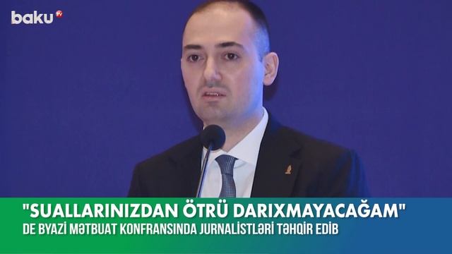 Canni De Byazi Azərbaycanlı Jurnalistləri Təhqir Etdi
