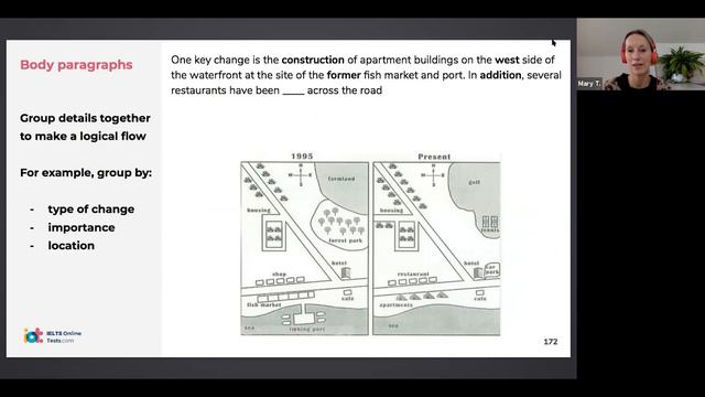 Describing Maps: Changes in the Past | IELTS Writing Task 1 Academic Test | IELTS Live Lesson смотреть онлайн