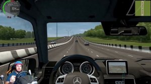 ТАКСУЮ НА ГЕЛИКЕ -  CITY CAR DRIVING + РУЛЬ