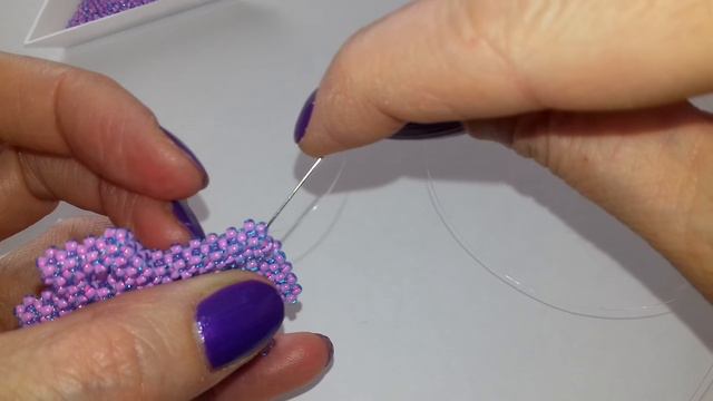 Pendant of square harness. DIY. Кулон Узел бесконечности. смотреть онлайн