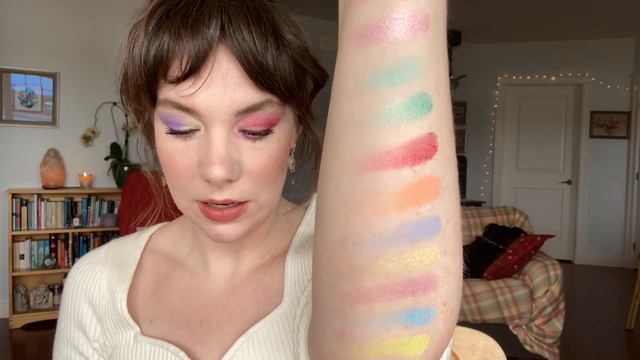 Natasha Denona PASTEL Palette 🌸 4 LOOKS, Review, Swatches, & Comparisons!! смотреть онлайн