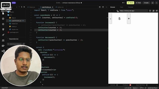 REACT HOOK SERIES - useState() | #reactjs смотреть онлайн