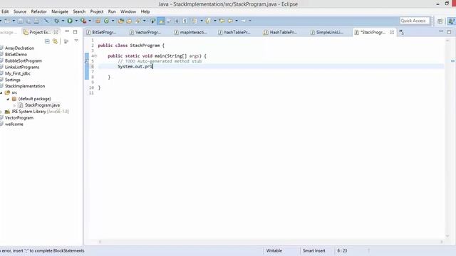 IMPLEMENTATION OF STACK IN JAVA IN URDU LANGUAGE смотреть онлайн