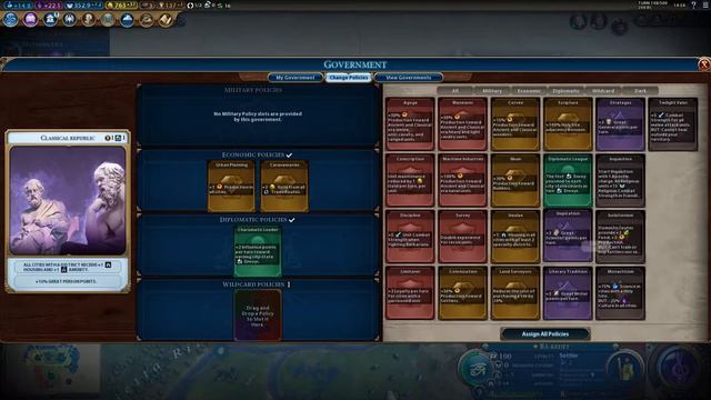 Civilization 6 - Cleopatra's Vampire Nation - 2 - Improving my lands смотреть онлайн