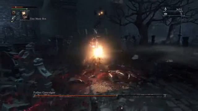 Bloodborne - Boss Fight: Father Gascoigne w/Kirkhammer смотреть онлайн