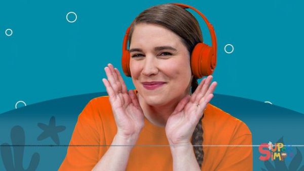 Down In The Deep Blue Sea | Imagination Time With Caitie | Listening Activity for Kids!