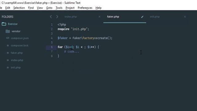 PHP - Produce Fake Data with Faker смотреть онлайн