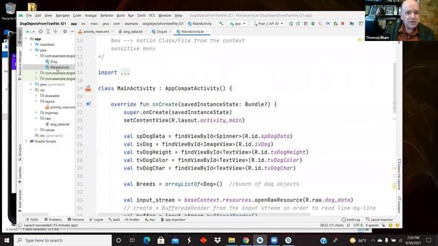 Android App: Make an ArrayList of Objects from a Kotlin Class using Data from Raw Text File смотреть онлайн