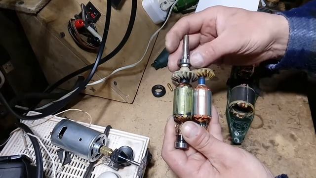 Ротор(якорь) на мини дрель KLAUSS K-2500 135W смотреть онлайн