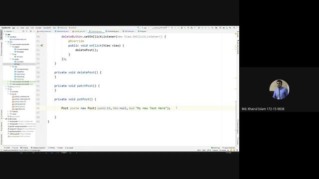 ?31. Android Live Course(Dive In Android): Android Retrofit (@PUT, @PATCH & @DELETE) смотреть онлайн