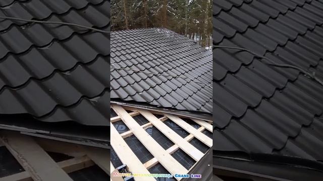 Монтаж металлочерепицы Grand Line смотреть онлайн