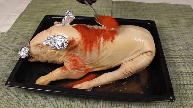 Вкусный молочный ПОРОСЕНОК с мёдом и соевым соусом. смотреть онлайн