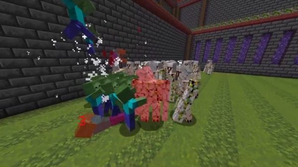 Mr Beast's Minecraft Mob Battle REMAKE in 2023