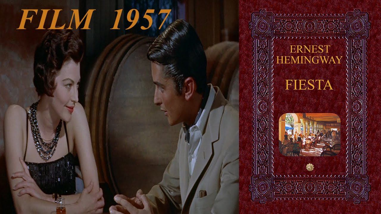 Movie «Fiesta: The Sun Also Rises» -  By Ernest Hemingway. Film 1957. Tyrone Power, Ava Gardner.