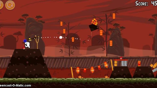 Angry Birds seasons-Day Of The Dragon: Level 1 смотреть онлайн