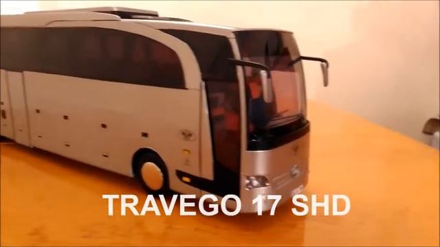 1:18 SCALE MERCEDES BENZ TRAVEGO 17 SHD смотреть онлайн