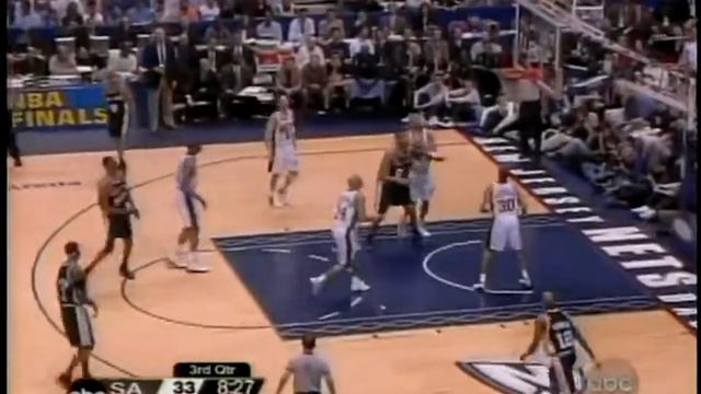 2003 NBA Finals Game 3: New Jersey Nets vs. San Antonio Spurs смотреть онлайн