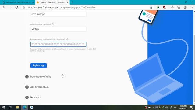 Step 3 - Setup Firebase, Setup Google Auth And Connect Firebase To Plugin & App смотреть онлайн