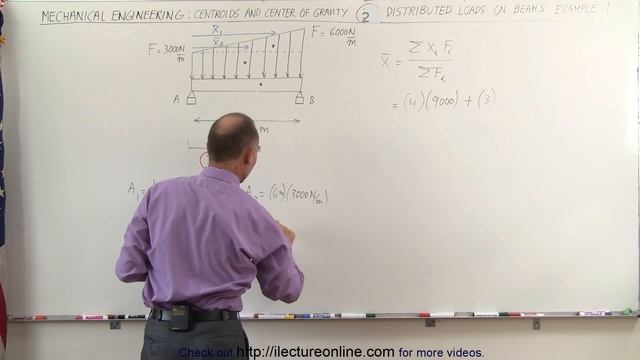 Mechanical Engineering: Distributed Loads on Beams (2 of 17) Find Distributed Load on Beam Ex. 1 смотреть онлайн