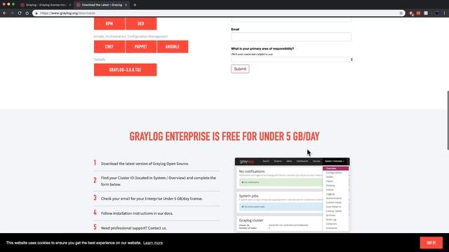 Graylog 3.0 - Enterprise License Installation смотреть онлайн