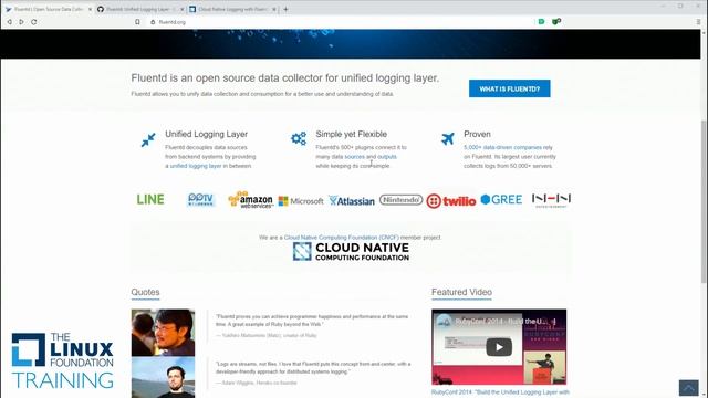 Tech Sprint: Fluentd смотреть онлайн