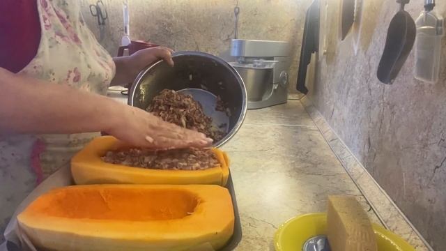 ФАРШИРОВАННАЯ ТЫКВА МЯСОМ ???? смотреть онлайн