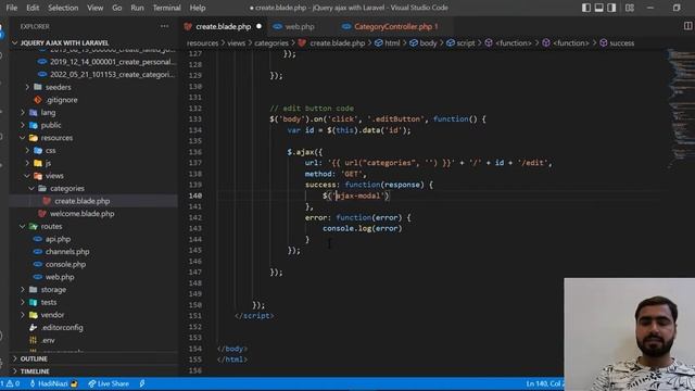 (11) jQuery Datatable in Laravel | jQuery ajax Crud with Laravel Datatable смотреть онлайн