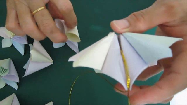 TUTORIAL - How to make Kusudama Flower Ball "Anniversary" смотреть онлайн