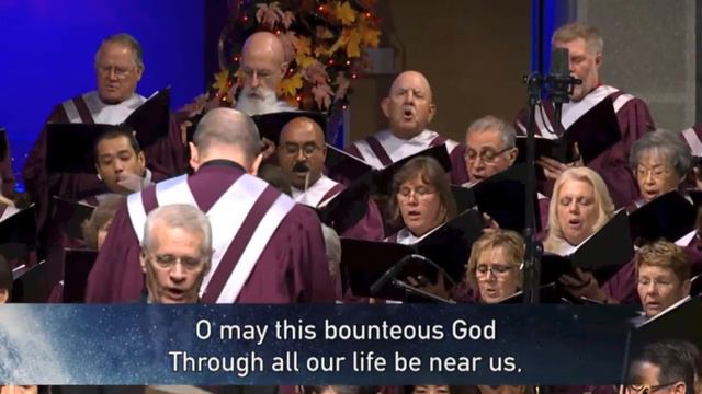 "Now Thank We All Our God" by Johann Cruger arr. John Rutter смотреть онлайн