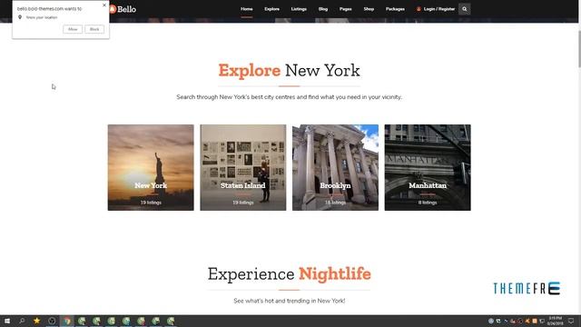Bello - Directory and Listing WordPress Theme Hiroto Aloysius смотреть онлайн