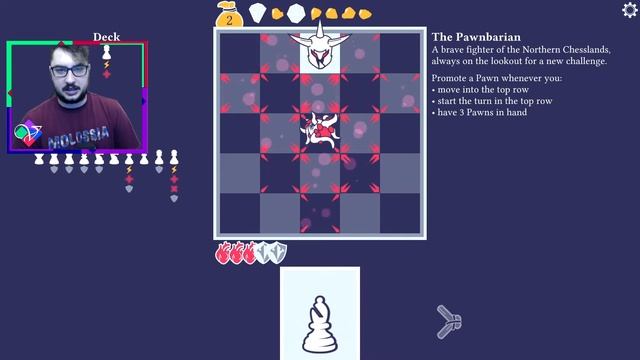 First Look! Pawnbarian Demo - Dungeon Chess смотреть онлайн