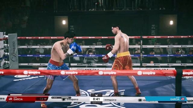 Нокаут в первом же раунде за Ryan Garcia один из лучших бойцов в этой игре #undisputed смотреть онлайн