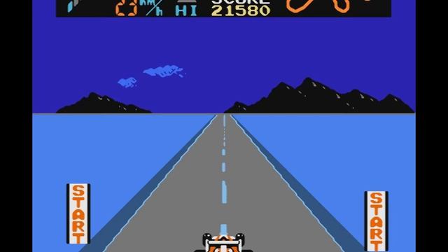 F-1 Race (NES Dendy Famicom 8bit) - Skill Level 1 2 and 3. Гонки на денди Формула 1 без комментарие смотреть онлайн
