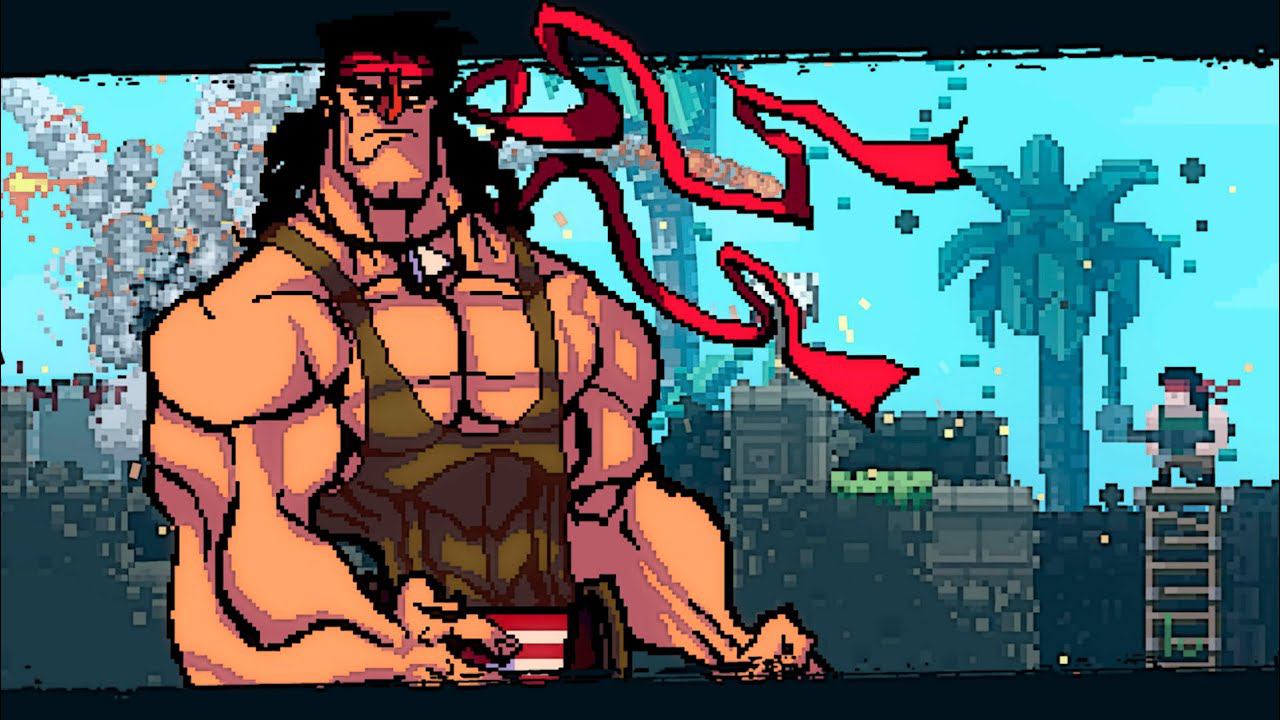 СТЭЛС БРООООО ! ! ! (Broforce) смотреть онлайн
