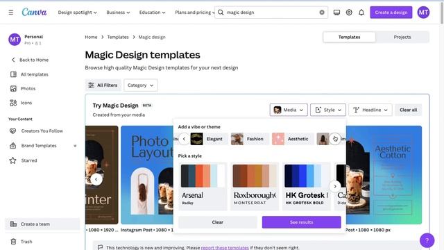 How To Use Canva Magic Design смотреть онлайн