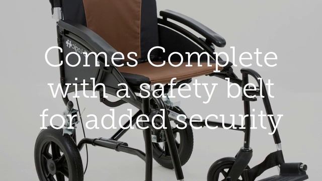 Excel G Logic Transit Wheelchair Brown and Black Edition смотреть онлайн
