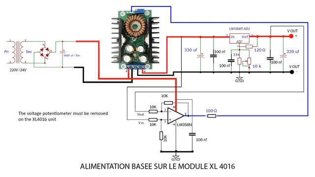LAB POWER SUPPLY based on LM1084 regulator , version 2 смотреть онлайн