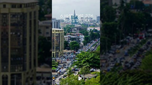 Топ 10 стран по населению в 2023 году #страны #население #2023 #город смотреть онлайн