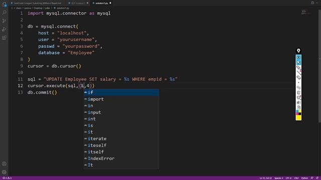 Python MySQL Execute Parameterized Query using Prepared Statement | Python MySQL Tutorial смотреть онлайн