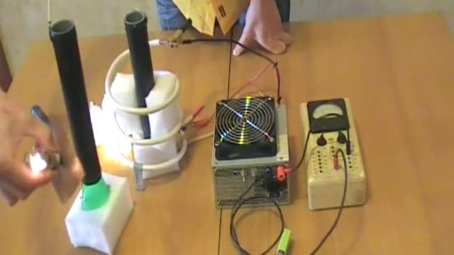 Эксперимент Эффект КАЧЕРА Генератор ТЕСЛА смотреть онлайн