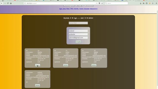 Simple Api - How it work from front end смотреть онлайн