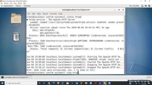 Install Configure and Run Apache httpd Web Server on Linux CentOS Platform смотреть онлайн