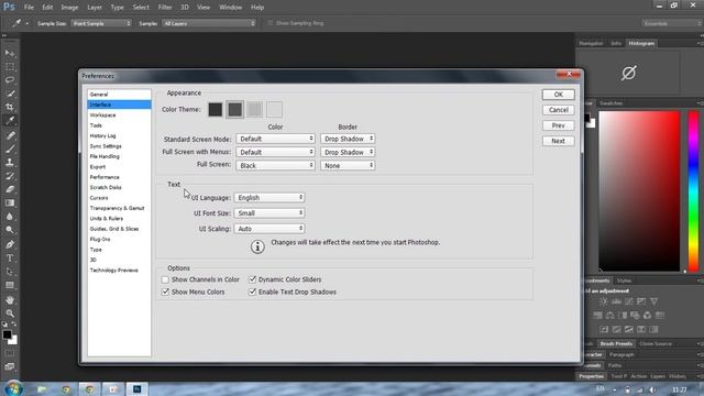 как изменить язык в фотошопе cs6 английский на русского смотреть онлайн
