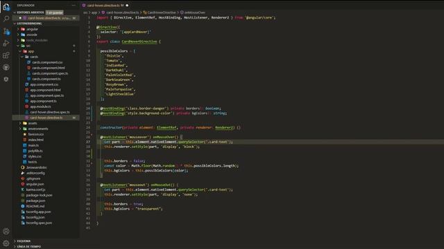 HostListener y HostBinding en Angular 13 смотреть онлайн