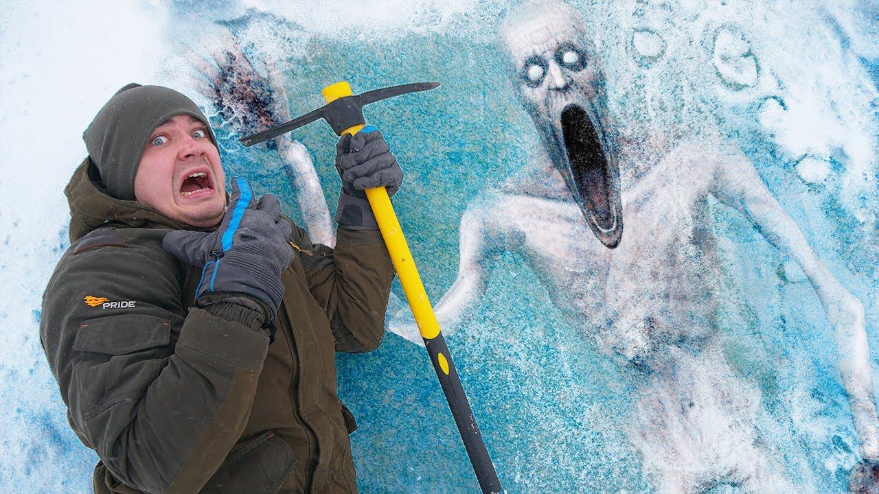 Эти жуткие находки мы нашли во льдах, где затонул опасный монстр! смотреть онлайн